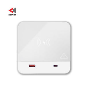 Nouveau <span class=keywords><strong>chargeur</strong></span> sans fil <span class=keywords><strong>de</strong></span> <span class=keywords><strong>téléphone</strong></span> intégré <span class=keywords><strong>de</strong></span> table <span class=keywords><strong>de</strong></span> conférence avec <span class=keywords><strong>chauffe</strong></span>-tasse 55 degrés conservation <span class=keywords><strong>de</strong></span> la chaleur prise <span class=keywords><strong>de</strong></span> courant USB intégrée - Product Image 2