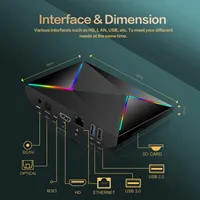 Nouvelle Box TV Intelligente R69 Plus Android 14, Lecteur Multimédia Octa Core H96 MAX 8K avec WiFi6