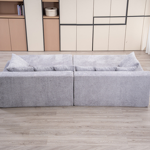 Layered Foam Sofa Bed In A Box Compressed Couch For Dorm Room - Product Image 3