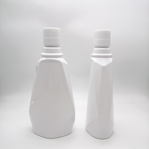 Botella de plástico recargable para baño, botella vacía de plástico PET con tapa de latón, 500ml - Product Image 6