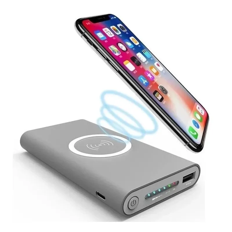 Power Bank 20000mAh Wireless Two-way Fast Charging Powerbank Portable High Capacity External Battery Charger for iPhone Xiaomi