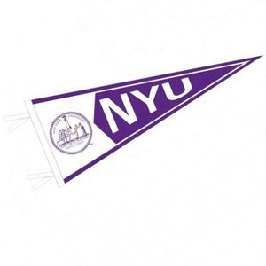 ธงแขวนรูปฟุตบอลขนาดเล็กแบบกำหนดเองสำหรับสำนักงานท่องเที่ยวการศึกษา พิมพ์ลายดิจิทัล ทำจากผ้าสักหลาด - Product Image 1