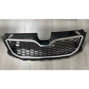 Grille de Style en maille de nid d'abeille calandre avant en ABS modifié pour VW <span class=keywords><strong>Skoda</strong></span> Octavia mise à niveau vers RS/VRS Style 2017 2018 2019 - Product Image 2