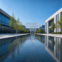 Fuente de Agua para Piscina, Solución Profesional Completa, Suministro Directo de Fábrica, Diseño y Construcción Interna, Proyecto B2B