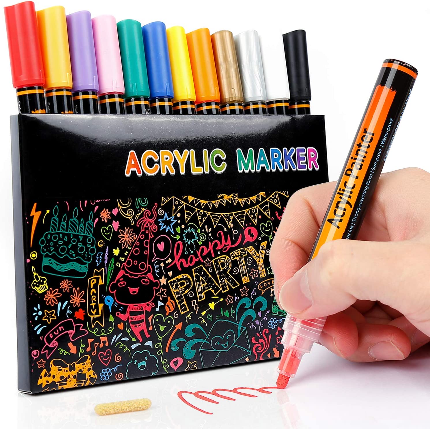 Tooli art акриловые маркеры. Tooli art акриловые маркеры