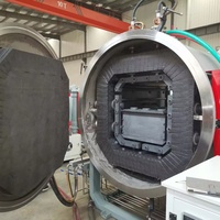 Horno de sinterización de carburo de tungsteno al vacío de calentamiento por resistencia de grafito de alta temperatura de fibra de carbono 2300c