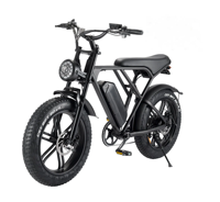 En stock Enoo EN-H9 48V 15Ah Vélo électrique urbain pour adultes 25 km/h 500W/750W SHIMANO 7 vitesses Pneu large Suspension intégrale Frein à disque