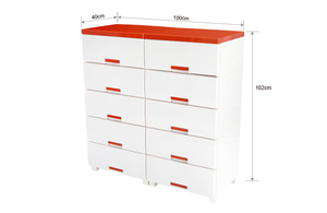 Accueil Salon Entrée Armoires de rangement en <span class=keywords><strong>plastique</strong></span> à 2/<span class=keywords><strong>3</strong></span>/4/5/10 niveaux avec <span class=keywords><strong>tiroirs</strong></span> Casiers de chevet en <span class=keywords><strong>plastique</strong></span> ABS - Product Image 5