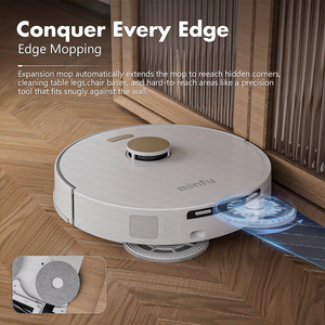 EU Deep-<b>Cleaning</b> Robo Sweeping Multifunctional Wireless Vacuum Robot <b>Mop</b> Cleaner Roller brush anti entanglement App-Controlled - Product Image 4