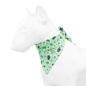 طوق مثلث الشكل للكلاب بدون مشبك لسهولة الارتداء، يتميز بطبعات ممتعة، مثالي للكلاب الصغيرة والأزياء الأنيقة للحيوانات الأليفة - Product Image 6