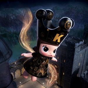 POPMART MEGA ROYAL MOLLY 400% pour décoration de <span class=keywords><strong>verre</strong></span>, cadeau - Product Image 2