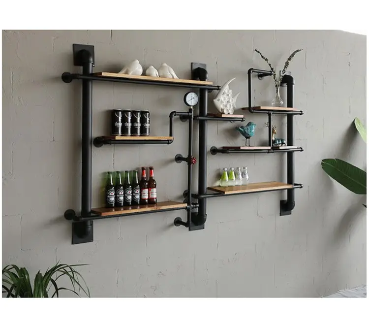 Wholesale Furniture Wall Mounted Shelves for Sale Floating Shelves for Wall China Home Decor Shelf Living Room Furniture Metal