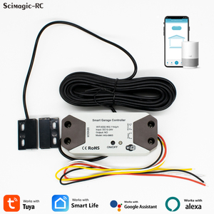 Interruttore WiFi Intelligente per Apertura Porta Garage Compatibile con Alexa Echo <span class=keywords><strong>Google</strong></span> Home Controllo tramite App SmartLife/Tuya Nessun Hub Richiesto - Product Image 3