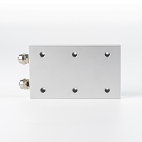 Plaque de refroidissement liquide personnalisée Bloc d'eau en cuivre Échangeur de chaleur AL6061 Refroidisseur de dissipateur thermique pour camions électriques Plaque de refroidissement à froid en aluminium