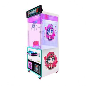 Ninix Seven Stars Baby II Machine à griffes commerciale en libre-service à thème anime, en acier inoxydable, avec LED rose-violet vives - Product Image 4