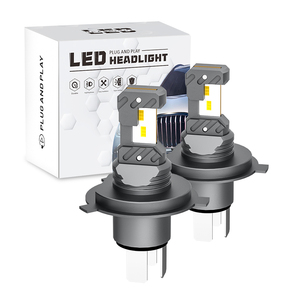 Phares LED Canbus H4 22W sans ventilateur, faisceau haut et bas, éclairage LED automobile, ampoules <span class=keywords><strong>de</strong></span> voiture, accessoires auto, même taille que les ampoules halogènes (1 par 1) - Product Image 6