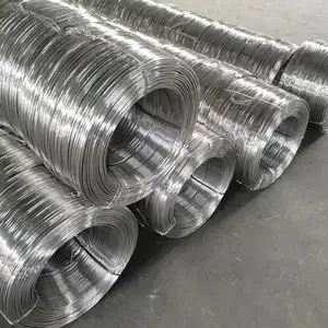 Q195 Q235 6.5mm Hot Rolled Low Carbon Galvanized Steel Wire Rod