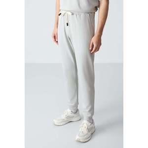 Ensemble de survêtement basique pour homme en coton texturé épais et doux, coupe oversize - 85261 - Stone/rock - Product Image 3