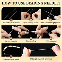 Kit de fabrication de bracelets avec perles lettres et entretoises 1534, best-seller, ensemble de bijoux DIY, formes cœur et étoile, en résine plastique