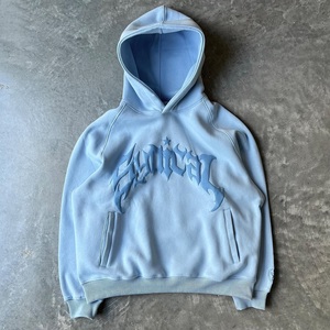 High Quality DIY Custom 3D Puff Printing logo Pullover USA Size 100% Cotton <strong>Plain</strong> DTG Print <strong>Men's</strong> Sweatshirt <strong>Hoodies</strong> - Product Image 5