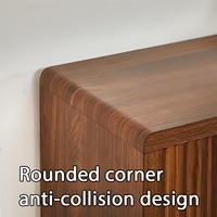 Table console moderne à rainures avec tiroirs, design étroit pour entrée, salon, rangement, panneau de particules + MDF, élégante pour petit espace