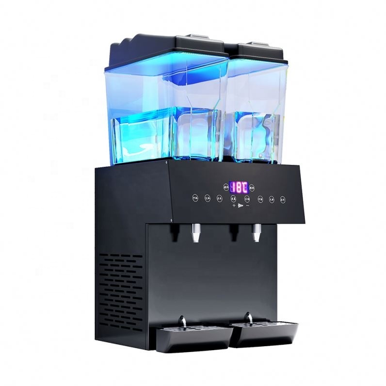 Meilleure Vente Durable En Utilisant la Boisson Froide Adaptée Aux Besoins du client de Logo Distributeur de Jus