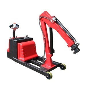 クレーン車 ミニバッグホーンローテイダー付きグラプル