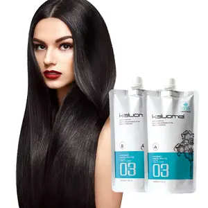 Private label OEM Korea Hair Straightening Perm Cream Permanent Healthy Rebonding Products