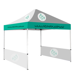 Aadax विज्ञापन लोगो आउटडोर एल्यूमीनियम 10x10 कैनोपी कस्टम मुद्रित आउटडोर व्यापार शो प्रदर्शनी समारोह मार्की गज़बोस - Product Image 4