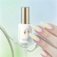 HEMA TPO Free BIAB Liquid Builder in a Bottle UV Gel Sans picotement thermique Gel d'extension d'ongles Soak Off Fournitures professionnelles pour ongles OEM