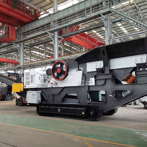 Concasseur à mâchoires mobile de type chenillé CFTC avec moteur AC, haute productivité, capacité max. 200 t/h - Product Image 1