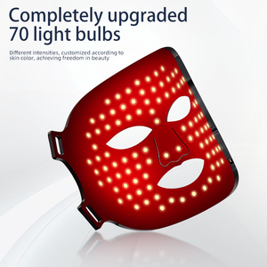 Máscara Facial de Silicona <span class=keywords><strong>LED</strong></span> de <span class=keywords><strong>7</strong></span> <span class=keywords><strong>Colores</strong></span>, Dispositivo de Belleza de Terapia de Fotones para Uso Doméstico con Función de Rejuvenecimiento de la Piel - Product Image 2