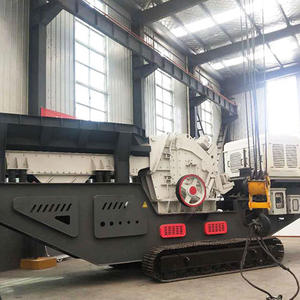 Usine mobile de concassage et de criblage de 100 Tph, concasseur à percussion mobile portable pour minerai de fer, pour l'exploitation minière et les carrières - Product Image 3