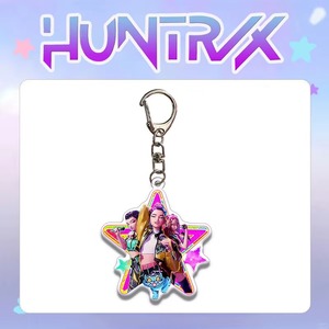 Kpop HUNTRIX Demon <b>Hunter</b> Girls Group Acrylic Keychain - Product Image 3