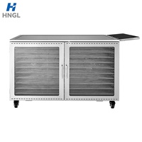 Déshydrateur alimentaire solaire de qualité industrielle, grande capacité 192L, avec 10 plateaux