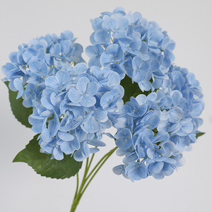 Hydrangeas au toucher réel, en gros, prêts à être expédiés, fleurs artificielles, fleurs de mariage - Product Image 1