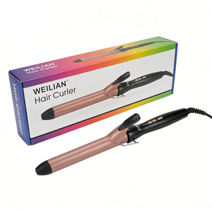 Plancha Profesional para Peinar el Cabello, Disponible en 25mm, 28mm, 32mm, con Revestimiento Cerámico, Barril Fijo, Pantalla Digital, Calentador PTC, LCD Inteligente - Product Image 4