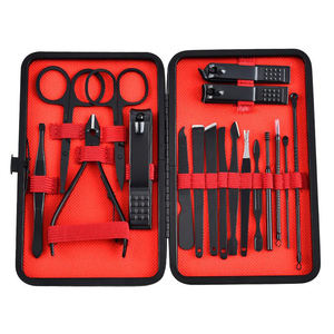 Kit pedikur manikur perawatan kuku, instrumen kecantikan grosir alat manikur dan pedikur 10/12/18/24 buah - Product Image 3