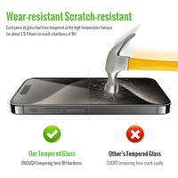Protecteur d'objectif 9D en verre trempé pour iPhone 17 16 15 14 13 Pro Max Plus