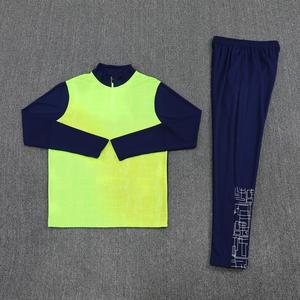 Nuevos chándales de fútbol personalizados al por mayor, chándales de manga larga ajustados de poliéster 100% para entrenamiento de fútbol para hombres - Product Image 4