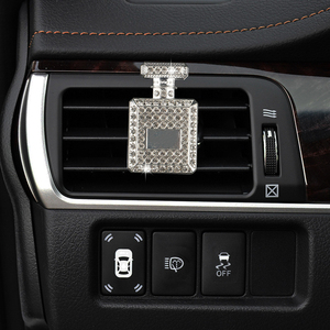 Diamond Perfume Bottle Decor for Car Air <strong>Vent</strong> <strong>Clip</strong> Air Freshener in Auto Interior Decoration Car Aroma <strong>Diffuser</strong> Car Accessories - Product Image 3