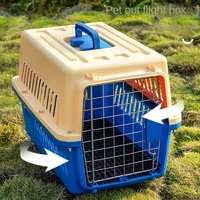 Boîte de consignation pour animaux de compagnie en plein air chat aviateur étui petit Portable chien transporteur Cage chien accessoires transporteurs et caisses pour animaux de compagnie
