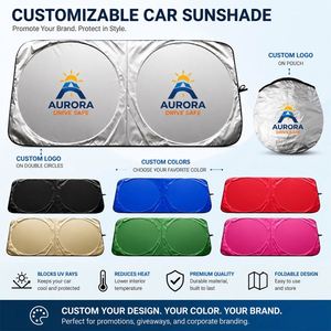 Wholesale Custom Logo Fold Front <b>Car</b> Windshield Sunshade for <b>Car</b> Dealer Promo Business Gift <b>Car</b> Window <b>Sun</b> Protection <b>Sun</b> Visor - Product Image 3
