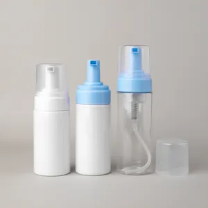 Plastic PP Blue Soap Mousse Foam Cleanser Pump Bottle 100 120 150 180 200 Ml