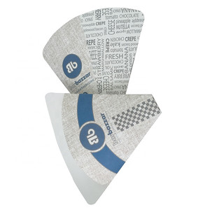 Scatola di <span class=keywords><strong>cartone</strong></span> personalizzata cono crepe uovo waffle scatola di carta porta cono crepe - Product Image 5