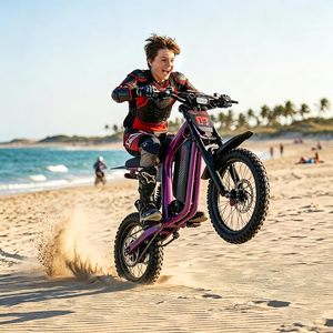 Motocicleta Eléctrica Todoterreno de Alta Velocidad con Motor Central de Grado Industrial para Aventuras en la Selva - Product Image 5