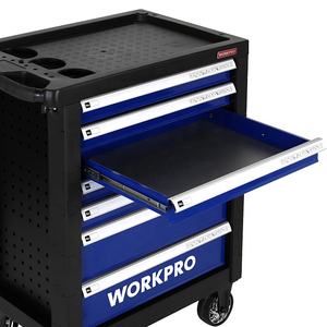 WORKPRO Carrello Portautensili in Acciaio per Officina e <span class=keywords><strong>Garage</strong></span> con 7 Cassetti, Armadio Cassettiera su Ruote - Product Image 4