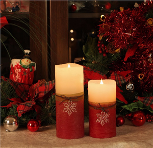 Candele LED 3D con Fiamma Oscillante, Timer e Telecomando, Accensione/Spegnimento Automatico 4/8 Ore, per Uso Quotidiano - Product Image 5