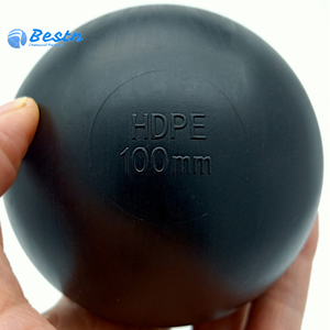 100MM <span class=keywords><strong>150MM</strong></span> HDPE Nhựa Rỗng Nổi Balls Đen Bóng Râm Balls Đối Với Nhà Máy Nước Thải - Product Image 6