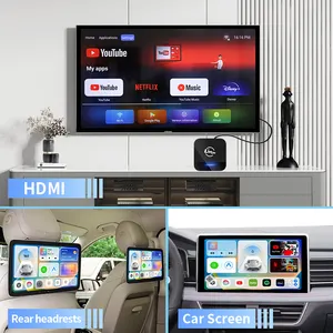 Ushilife wireless car play TV wireless Android 11 Ai Box carplay smartbox for HDMI output YouTube apple carplay